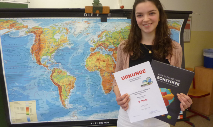 Lillian Tepper (Kl. 12) mit Spitzenergebnis in der Geographie-Olympiade